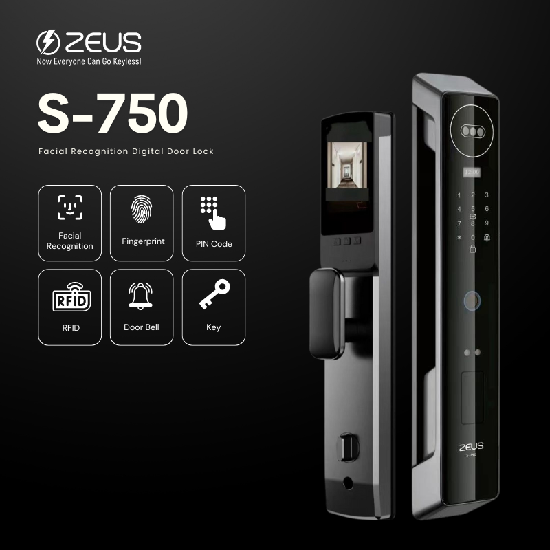 S-750 (Synchronizable Facial Recognition Door Lock)