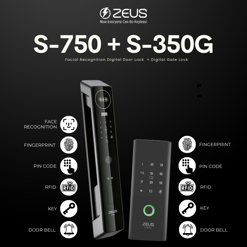 S-750 (Synchronizable Facial Recognition Door Lock)